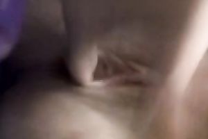 Really closeup scene of the movie scene when I poked myself with a sex tool