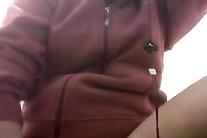 Really closeup scene of the movie scene when I poked myself with a sex tool