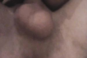 Horny brutal dawg fingerfucks saggy bawdy cleft of filthy blonde haired hussy