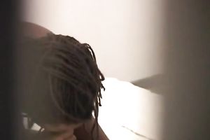 Hot like fire chocolate nympho Vicki receives pushed mish on hidden web camera