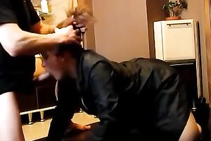 Horny floozy with hawt body sucks my hard ramrod with excitement