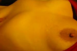 My GF lets me play with her belly button and teats