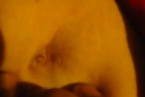 My GF lets me play with her belly button and teats