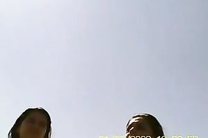 Big hawt asses at the beach full of half bare horny hotties