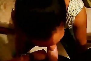 Seductive dirty slut wife engulfing large rod deepthroat in dilettante POV episode