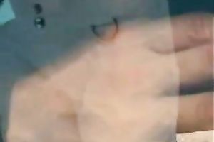 I film this random sweetheart changing clothing throug a 2 way mirror