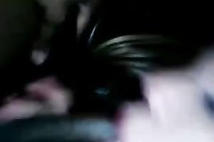 White blond college white bitch wanted to engulf a big dark dong after party