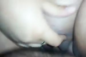 I shove my fat large knob unfathomable in my excited excited girlfriend's cunt