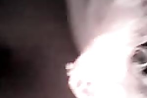 Young swarthy wench takes my white knob up her a-hole gap