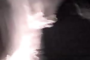 Young swarthy wench takes my white knob up her a-hole gap