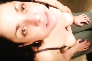 My cock crazed girlfriend can't live without engulfing my rod in front of a camera