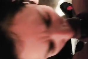 My cock crazed girlfriend can't live without engulfing my rod in front of a camera