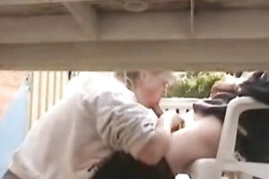 Cock hungry white dilettante housewife caught on web camera engulfing wang