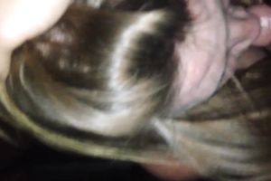 Natural cute nympho provided the colleague of my hubby with a nice BJ