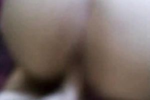 Astonishing POV from behind sex with non-professional curly-haired hottie