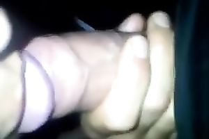 Here is one slut blowing my penis for a night in the club