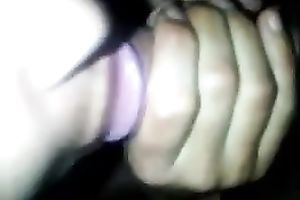 Here is one slut blowing my penis for a night in the club