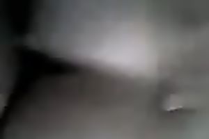 Black doxy engulfing my ramrod during the time that twat is plugged with sex toy