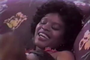 Black lascivious playgirl got her bawdy cleft screwed and finger fucked