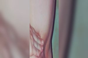 Using a pink sex toy torrid nympho with hot ass was fucking herself