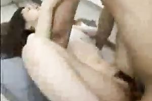 Hairy fur pie of Japanese masseuse was indeed taut for my dong