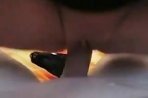 Sexy doll with pierced teats riding my penis in POV clip