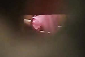 Spy sex movie featuring slutwife in changing room