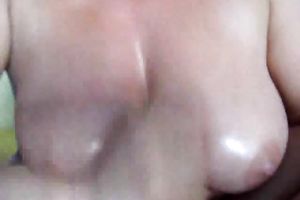 Busty aged playgirl with oiled zeppelins gave me worthwhile cook jerking