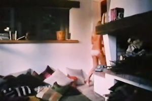 Hot brunette frenchwoman sweetheart receives her fur pie grabbed outdoors