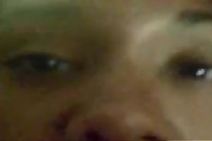 Luscious non-professional playgirl takes off her pink bikini and masturbates