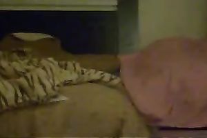 Luscious non-professional playgirl takes off her pink bikini and masturbates