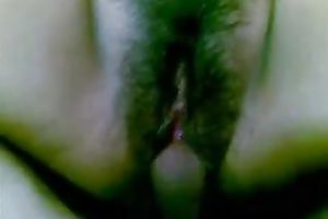 Thai girlfriend with furry snapper drilled in missionary position