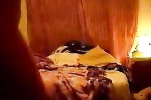 Shooting my curvy golden-haired Married slut diddling her shaved moist pussy in sofa