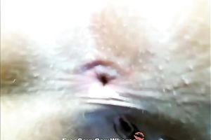 I like this web camera model's arse and so does she and that arsehole is so priceless