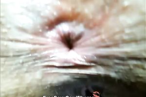 I like this web camera model's arse and so does she and that arsehole is so priceless