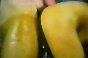 Two lascivious and lewd white honeys got their twats team-fucked really hard