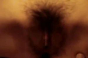 Sensual Asian girlfriend shows off her bushy punani