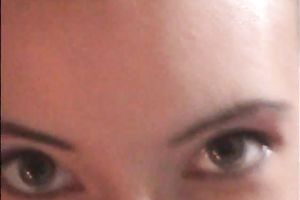 Lusty brunette hair coworker babe gives me head at the office