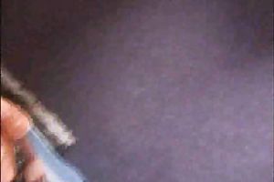 Lusty brunette hair coworker babe gives me head at the office