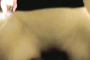Slowly but surely this white playgirl will learn how to ride a dark dong