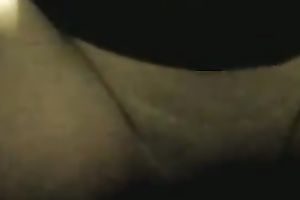 Slowly but surely this white playgirl will learn how to ride a dark dong