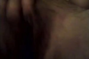 Chubby lustful non-professional wifey of my buddy keeps on teasing herself