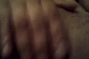 Chubby lustful non-professional wifey of my buddy keeps on teasing herself