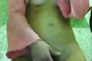 Amateur lusty chat roulette floozy masturbated on livecam for my buddy