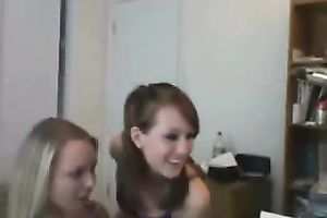 Pallid skinny natural dark brown and blond showed me off their tight tits