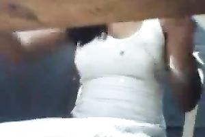 Spy livecam movie of one Latina legal age teenager playing with her love tunnel in internet cafe