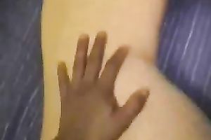 My dark fuck buddy bangs my narrow legal age teenager muff with his BBC