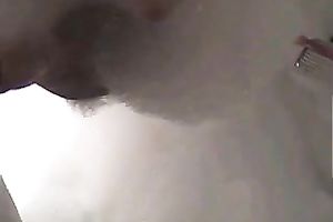 Brunette bitch in the bathtub filled up with aromatic lather