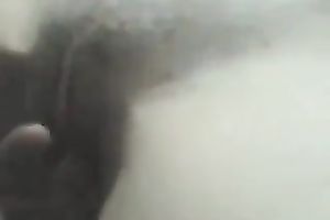 My ally got so damn concupiscent whilst eating out wet snatch of his GF