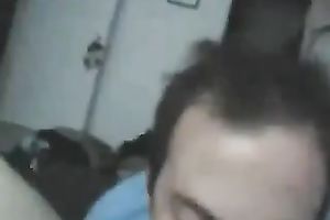 My ally got so damn concupiscent whilst eating out wet snatch of his GF